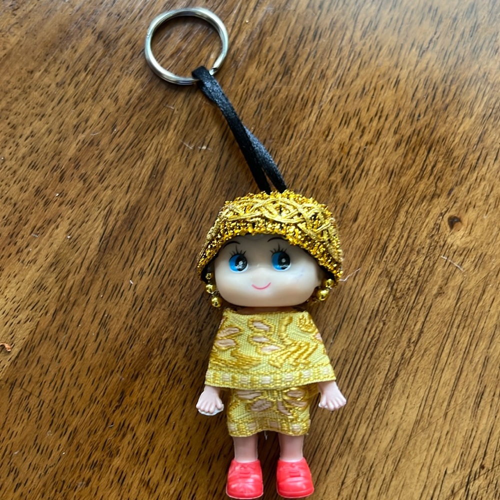3" Korean Doll keychain